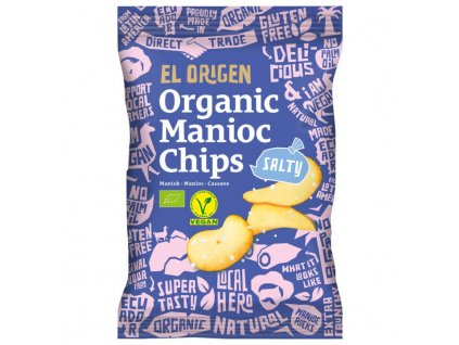 maniokové chipsy bioveci
