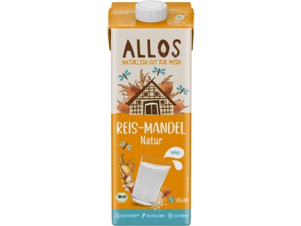 37032 ryzovo mandlove mlieko bio 1l allos