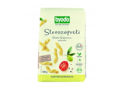 Semolinové STROZZAPRETI BIO 500g BYODO