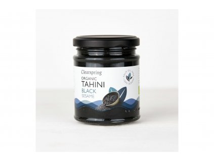 Tahini z černého sezamu BIO 175g Clearspring