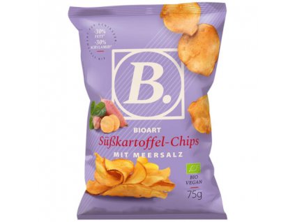 batátové chipsy bioveci