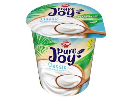 kokosový jogurt natural joy bioveci biopotraviny