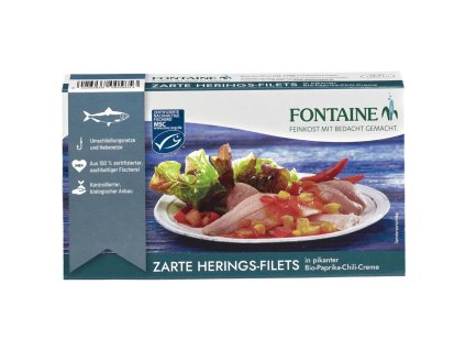 sleďové filety bioveci biopotraviny v paradajkovej omáčke