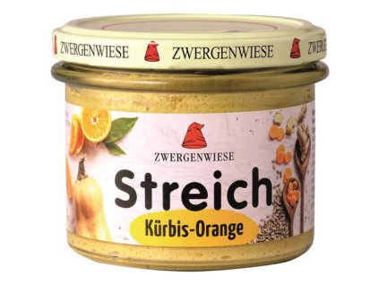 nátierka zwergenwiese tekvica pomaranč vegan biovec biopotraviny