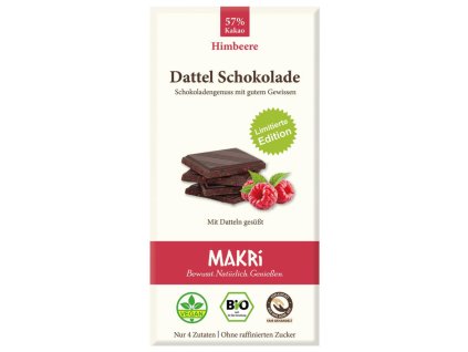 ďatlová čokoláda s malinami bioveci bez cukru bioveci veganň