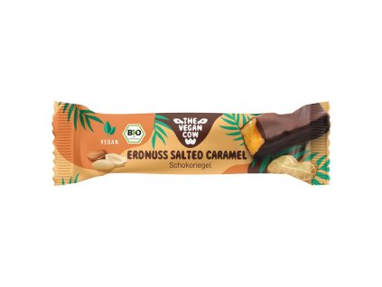 tyčinka arašidy a slaný karamel bioveci viopotraviny vegan