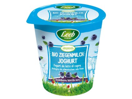 kozí jogurt čučoriedkový