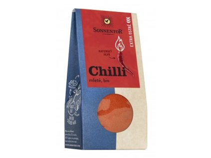 Chilli, extra štipľavé mleté korenie 40 g SONNENTOR BIOVECI