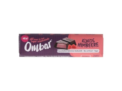 ombar malinový tyčinka čokoláda vegan bioveci biopotraviny bez lepku