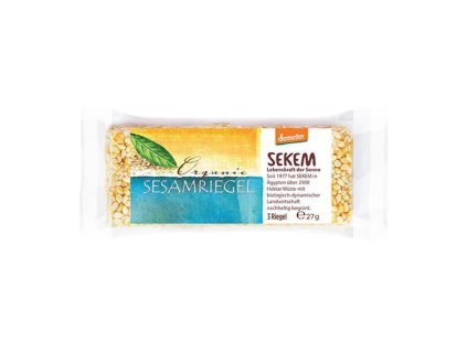 sezamová tycinka bioveci biopotraviny vegan demeter sekem