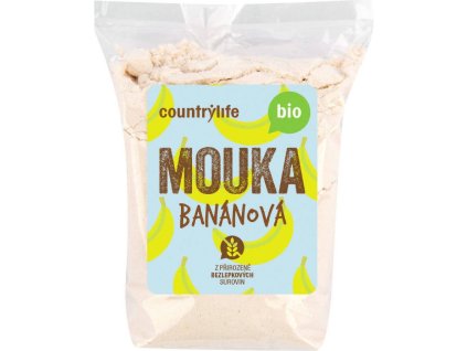 banánová múka bioveci biopotraviny vegan zo zelených banánov bio