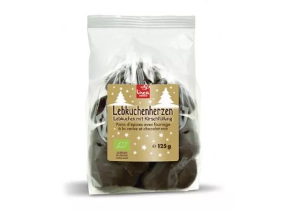 perník srdiecko plnene čerešňami bioveci biopotraviny vianoce