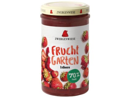 jahodový džem zwergen bioveci biopotraviny