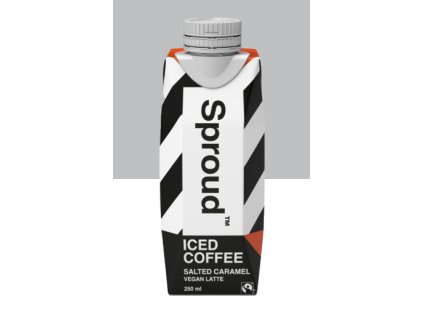 ľadová káva slaný karamel bioveci biopotraviny vegan bez lepku bez mlieka