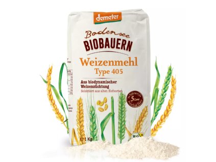 múka hladká demetr biobauern T405