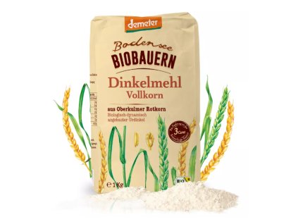 špalsová múka celozrnná bioveci demeter