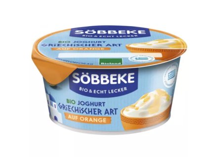 grécky jogurt s pomaančom bio