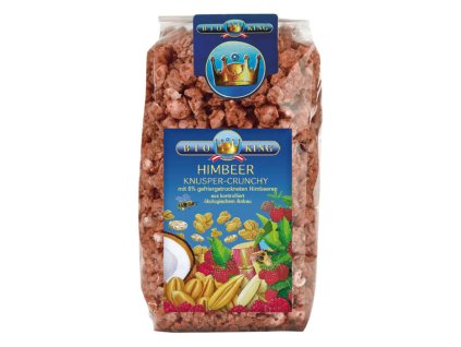 213590 BioKing Malinová granola 375g bio potraviny 02