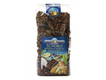 213599 BioKing Čokoládová granola 375g bio potraviny 01