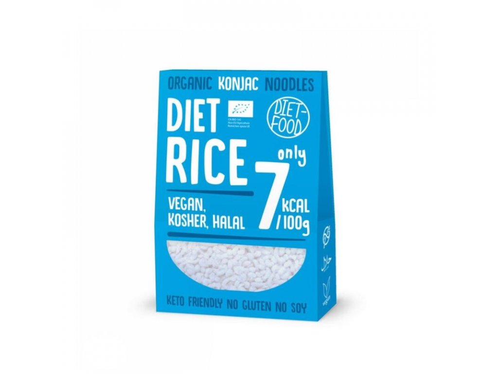dietfood bio konjac teszta rice 300g