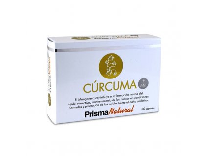 Prisma Natural Cúrcuma - Výťažok z kurkumy (95% kurkumínu) + Mangán 30 ks kapsúl