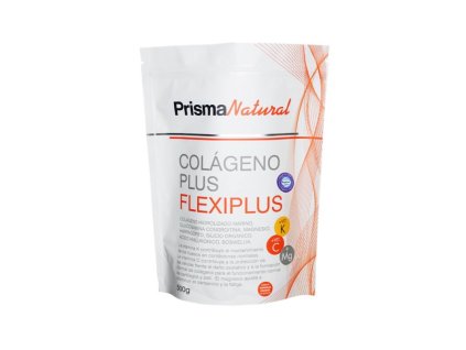 PrismaNatural Colagen Plus Flexiplus Collagen Peptane Posilňovač kĺbov v prášku - pomarančová príchuť 500 g