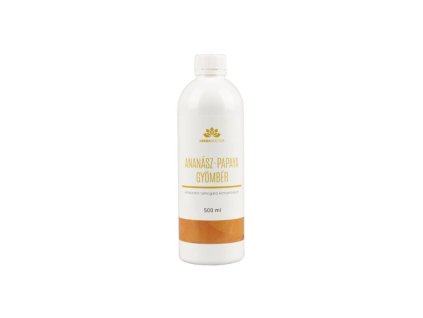 herbadoctor ananasz papaya gyomber emesztest tamogato koncentratum 500 ml