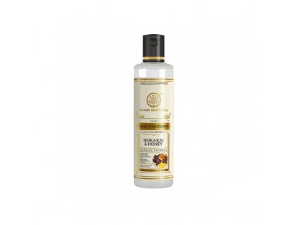 Khadi Natural Shikakai Honey Hair Cleanser Ayurvédsky Shikakai Vlasový kondicionér s medom 210 ml