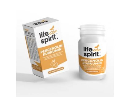 Life Spirit Pergenoline Curcumin kapsule 60 ks