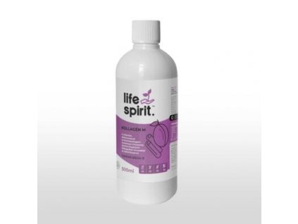 Life Spirit Hovädzí kolagén M tekutý doplnok stravy škorica-slivka 500 ml