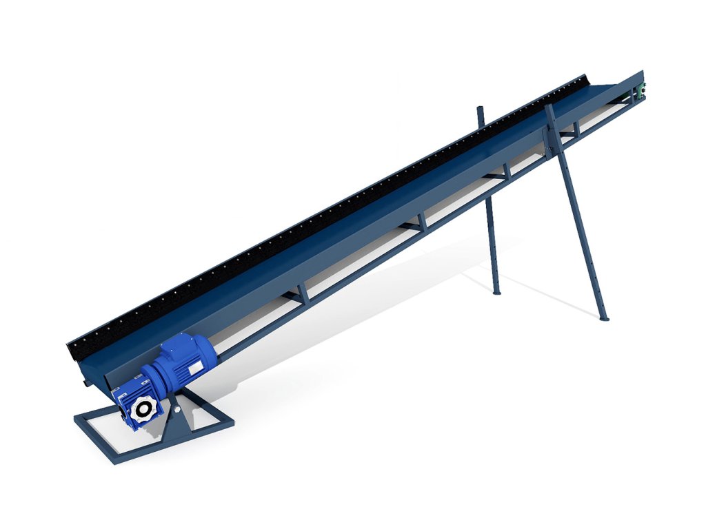 Pásový dopravník 400 x 40cm s výsuvnými nožkami