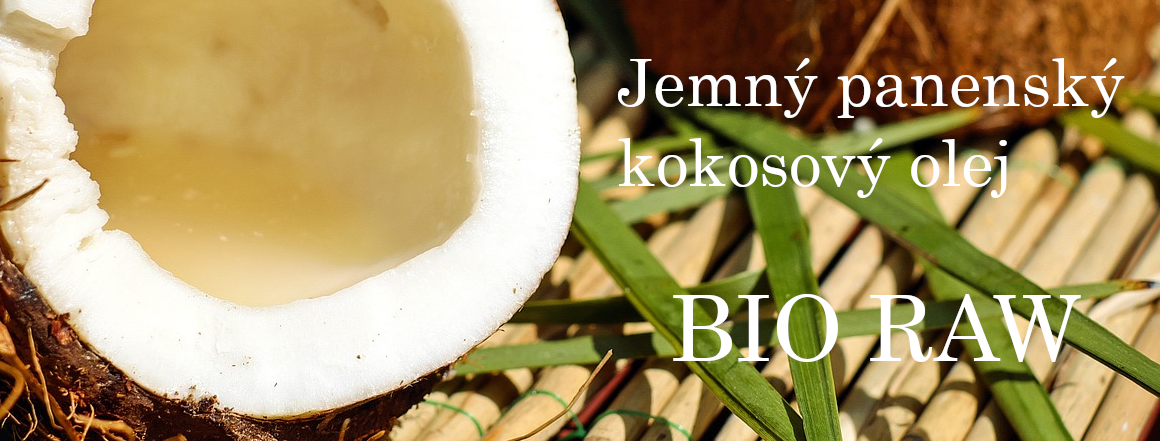 Kokosový olej BIO RAW