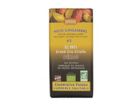 cokolada se zazvorem 100g