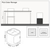 PILA Color Storage korallrot1