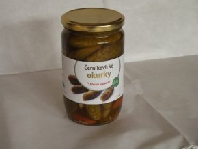 černíkovické okurky  720 ml