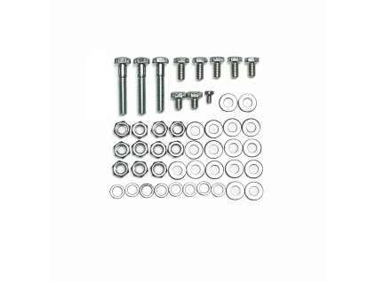 Sada šroubů přední vidlice a předního blatníku JAWA 50 Pionýr 550