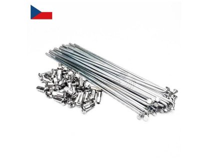 Výplet kola komplet 19" - nerez Stadion, Babetta 228