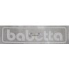 Nálepky BABETTA bílá - 135x25 (tištěná) 2 ks