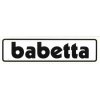 Nálepka Babetta - černá/průhledný podklad