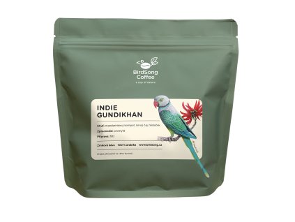 BirdSong - Indie Gundikhan, káva na filtr