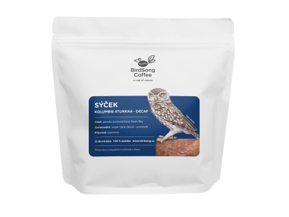 Atunkaa Sugarcane decaf od BirdSong Coffee
