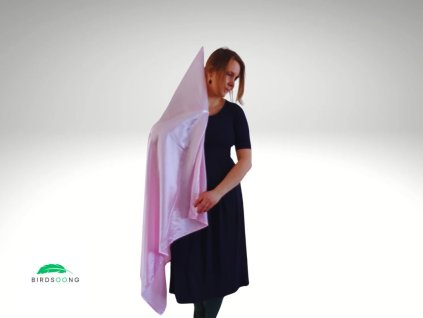 Prapor Utěšení – růžový satén