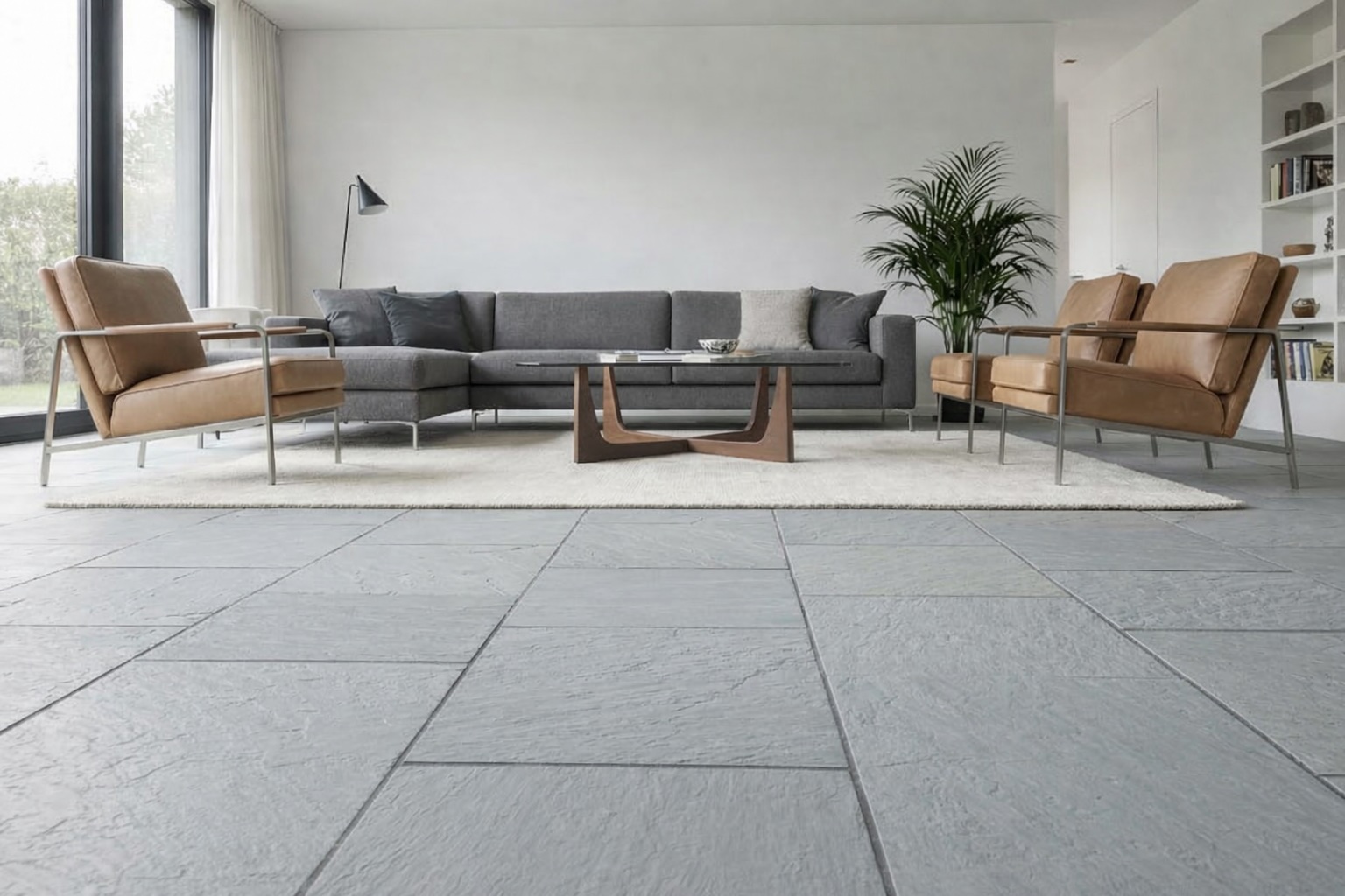 Dlažební kámen do interiéru: kdy dává přírodní kámen smysl