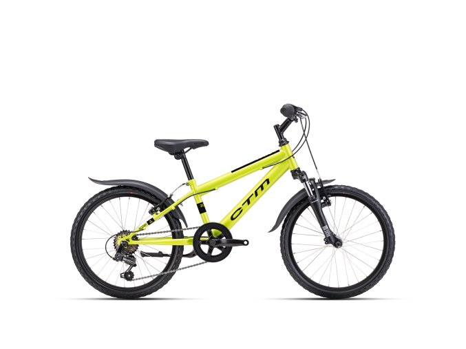 Dětské kolo CTM SCOOBY 2.0 - matná limetková (2026) (Frame Size 11")