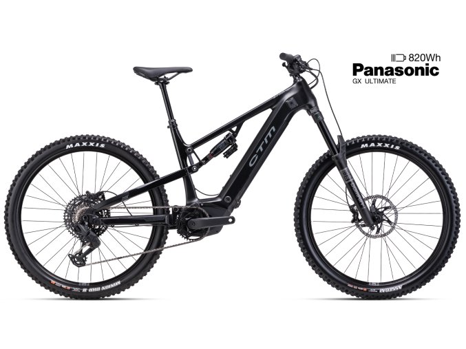 Horské elektrokolo CTM ZYNK PRO - černá (Frame Size M)