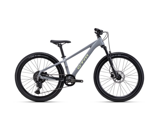 Juniorské kolo CTM ZEPHYR JR Xpert - matná stříbrná (2026) (Frame Size 13")