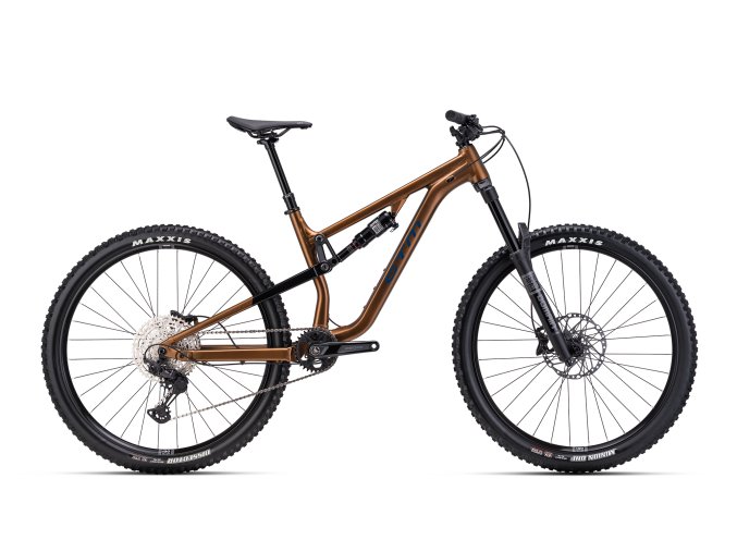 Celoodpružené horské kolo CTM SKAUT 60 Pro - matná zlatá (2026) (Frame Size S)
