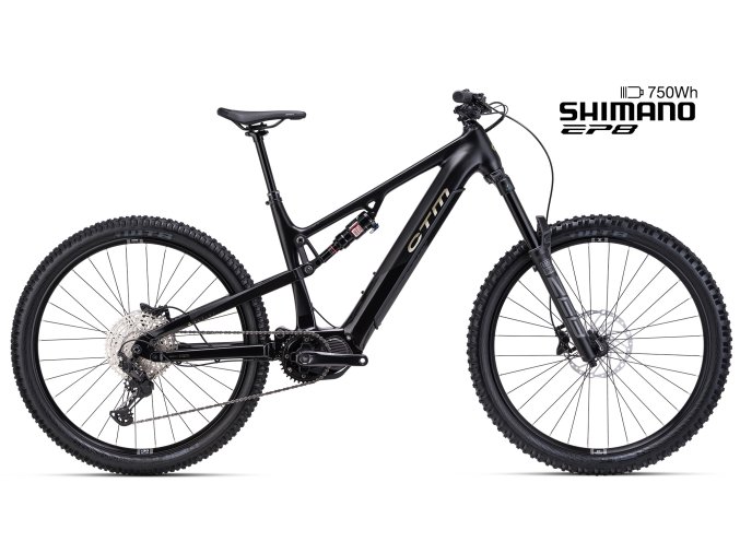 Celoodpružené elektrokolo CTM REZIST Pro - černá (2026) (Frame Size M)