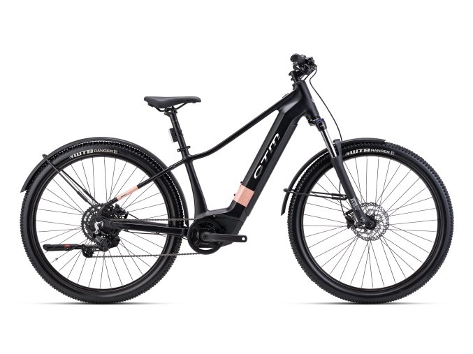 Horské elektrokolo CTM RUBY GX 29" E-Allroad - matná černá (2026) (Frame Size M (16"))
