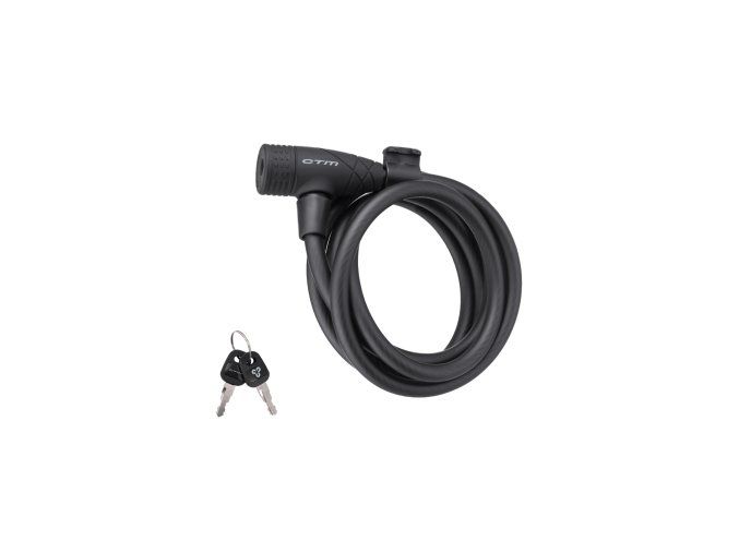 Zámek CTM Cable spirálový 10x1800mm